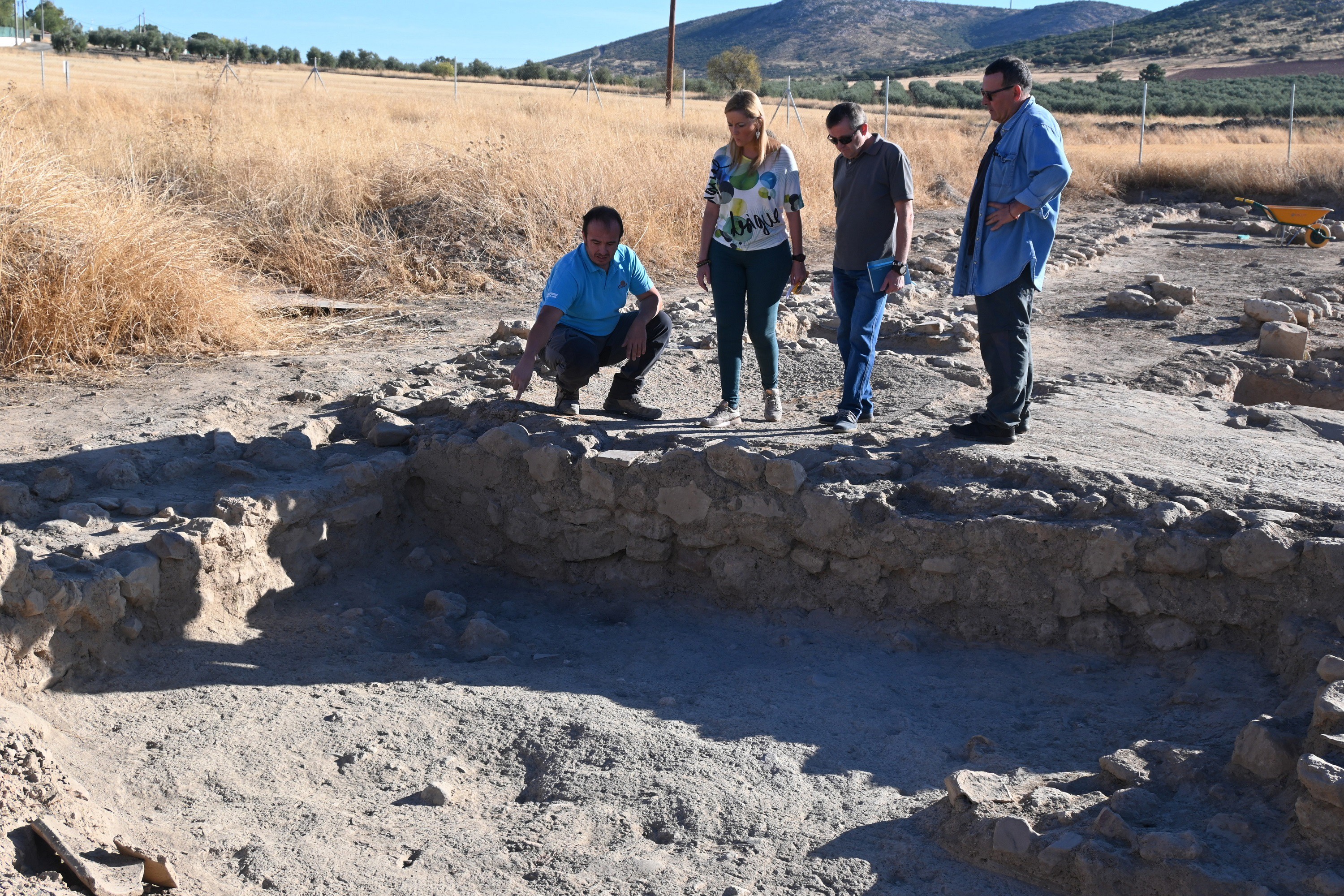 Un nuevo proyecto de investigación arqueológica estudia la bodega romana de Valdepeñas.